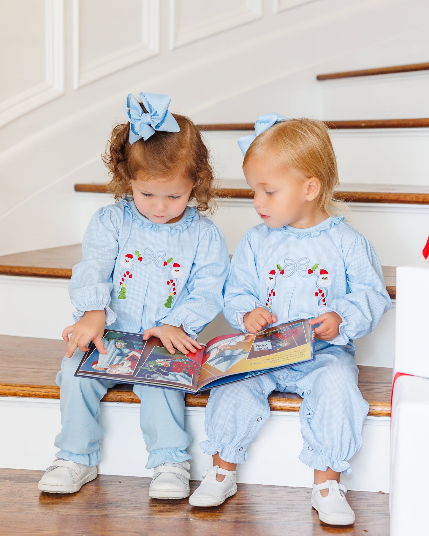 A Classic Christmas Pleat Romper *Jelly Bean Christmas Preorder 26*