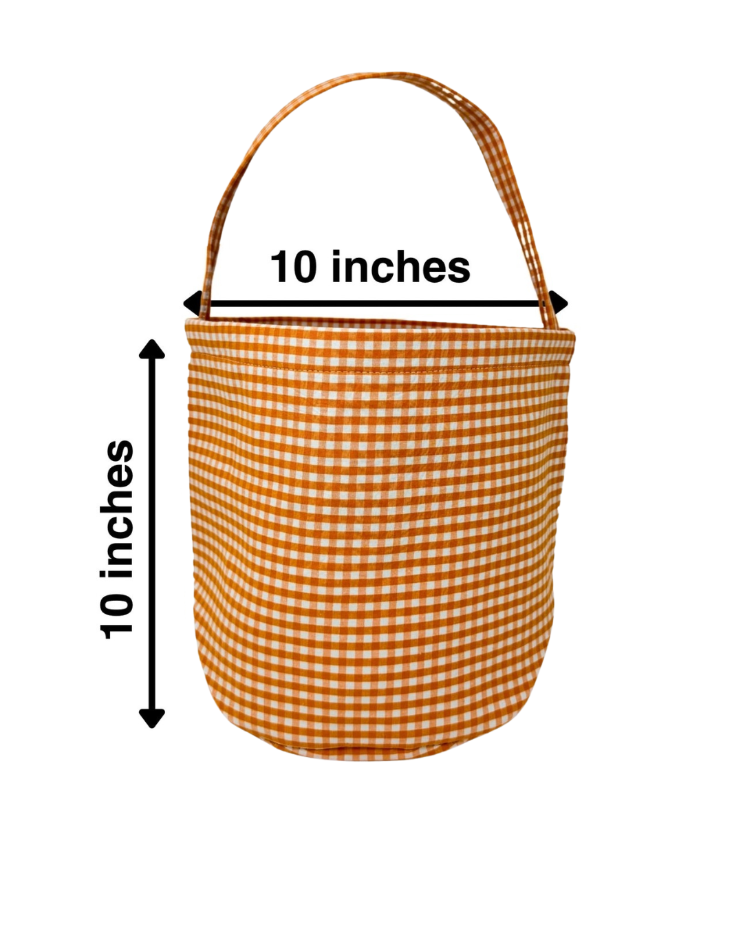 Gingham Halloween Buckets **ETA Mid October**