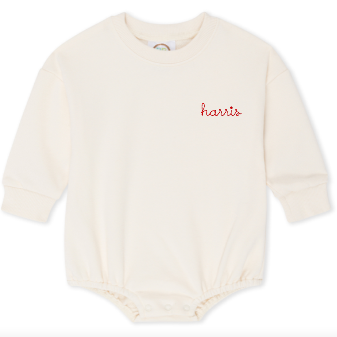 3T (2) Cream Sweatshirt Bubble