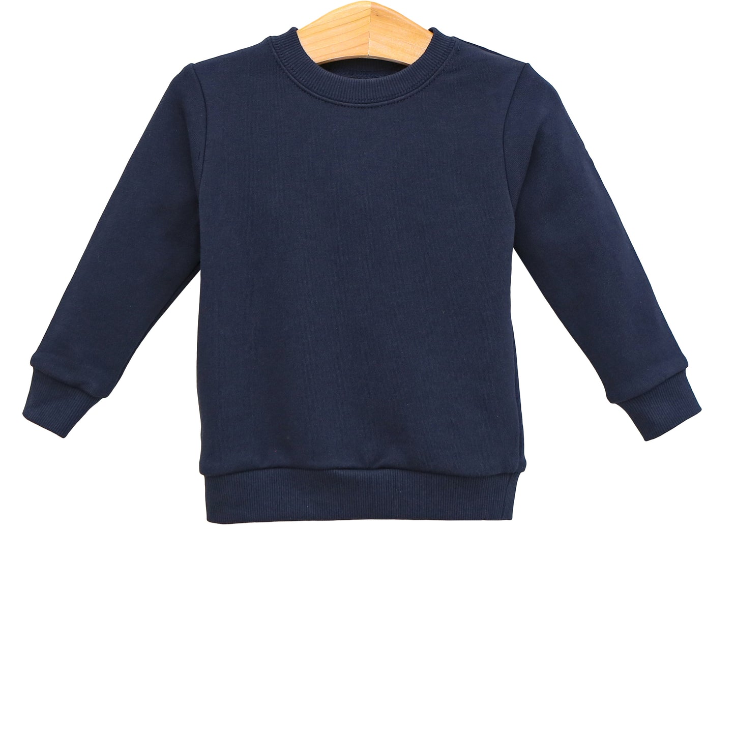 8 Navy Fleece Pullover