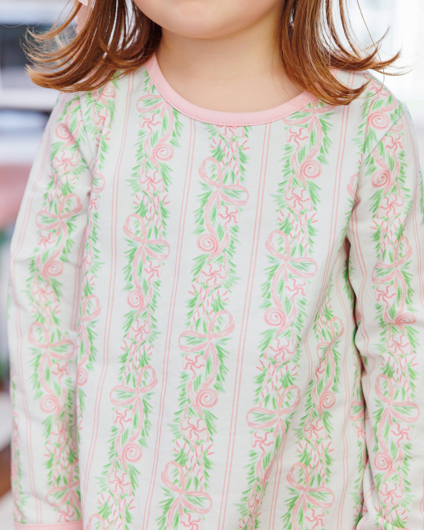 Blush and Boughs Ava Pants Set *Jelly Bean Christmas Preorder 26*