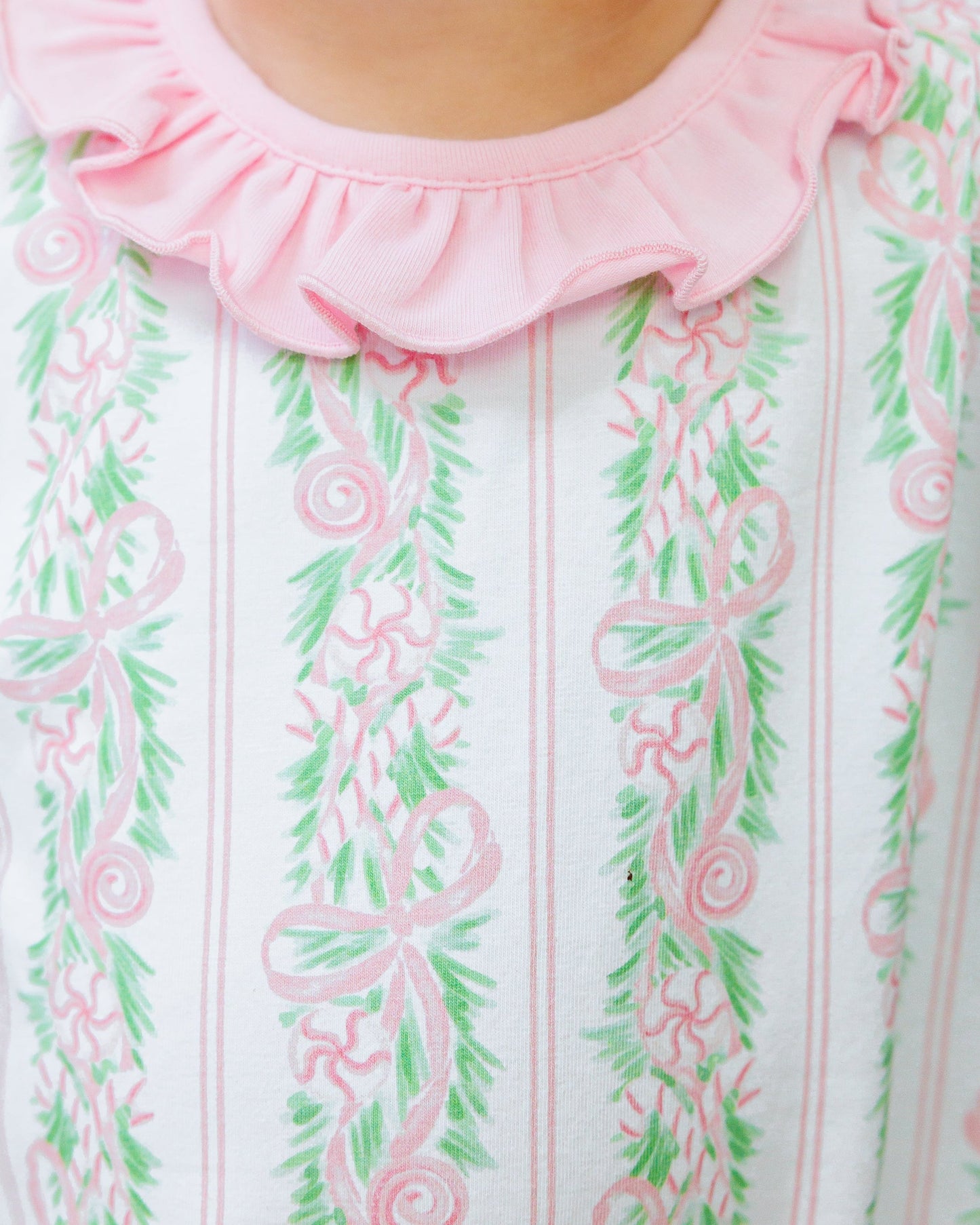 Blush and Boughs Emily Romper *Jelly Bean Christmas Preorder 26*