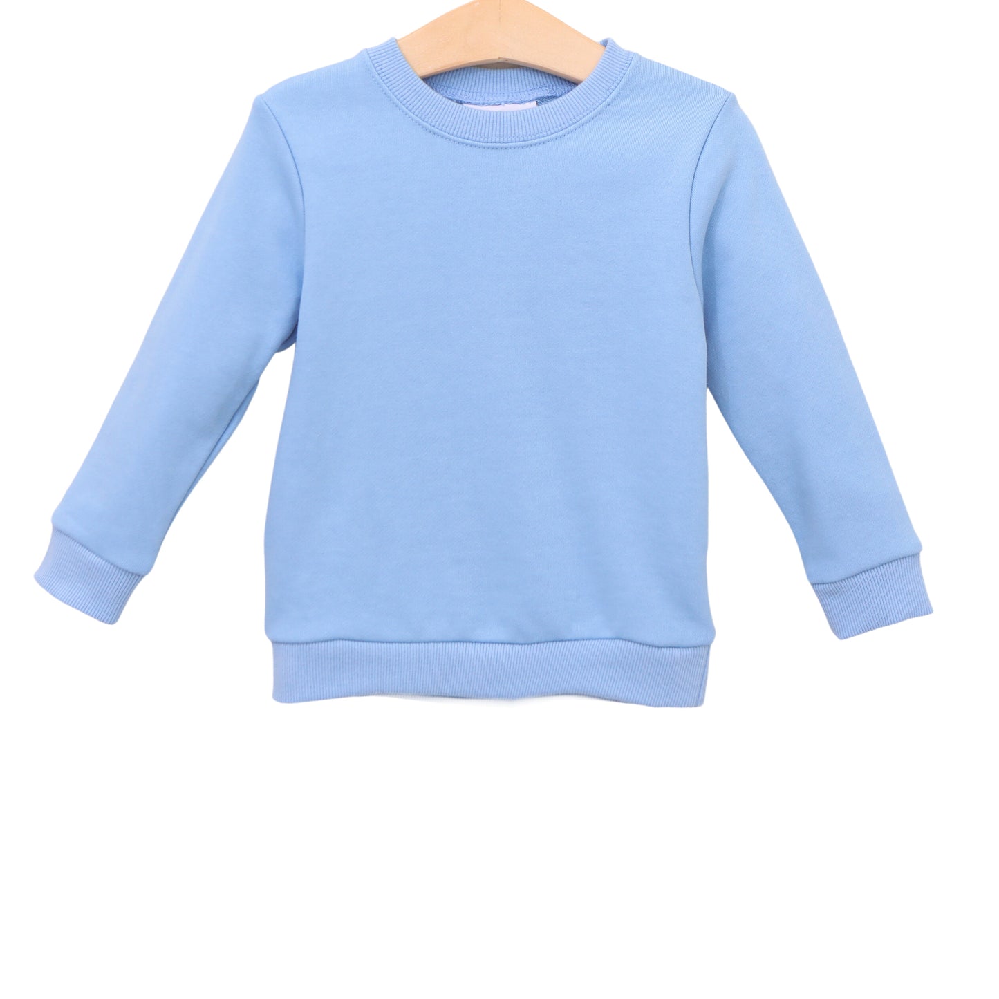 8 Blue Fleece Pullover