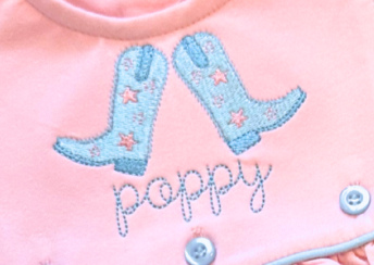 Star Boots Embroidery **DESIGN ONLY**