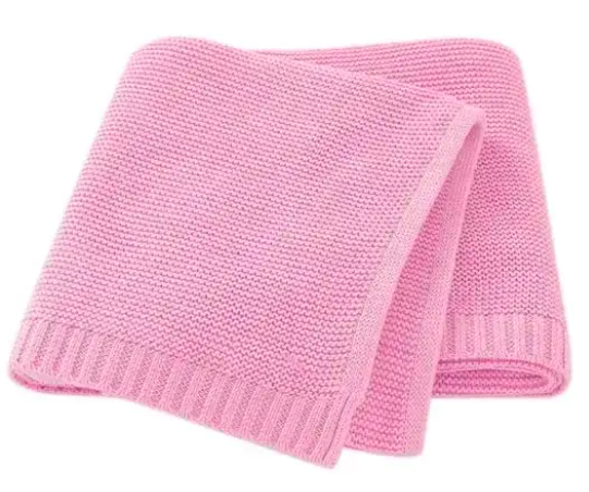 Soft Knitted Swaddle Baby Blanket
