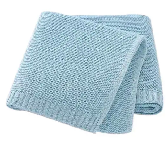 Soft Knitted Swaddle Baby Blanket
