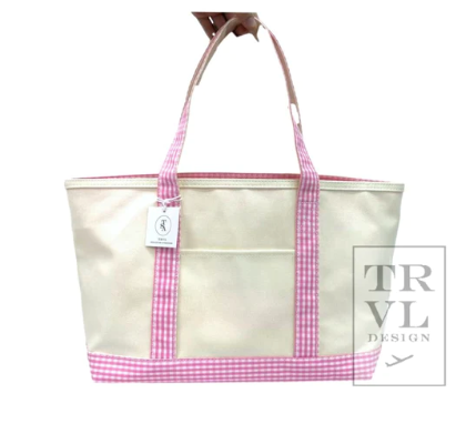 TRVL Design Coated Canvas Totes (Multiple Sizes)