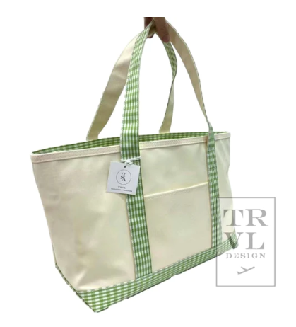 TRVL Design Coated Canvas Totes (Multiple Sizes)