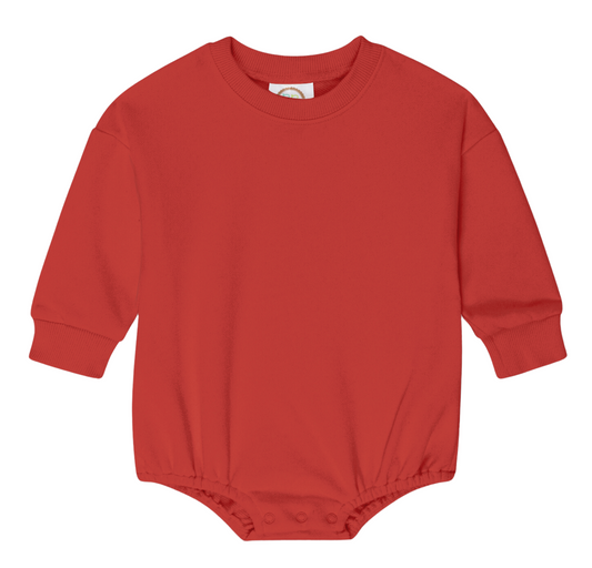 3T (2) Red Sweatshirt Bubble