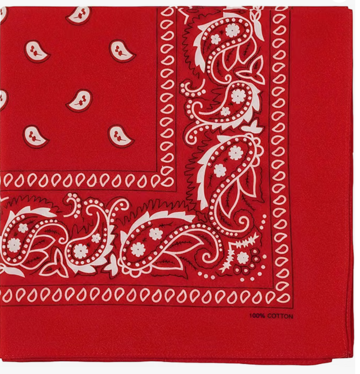 POP-UP SHOP 100% Cotton Bandana Scarves