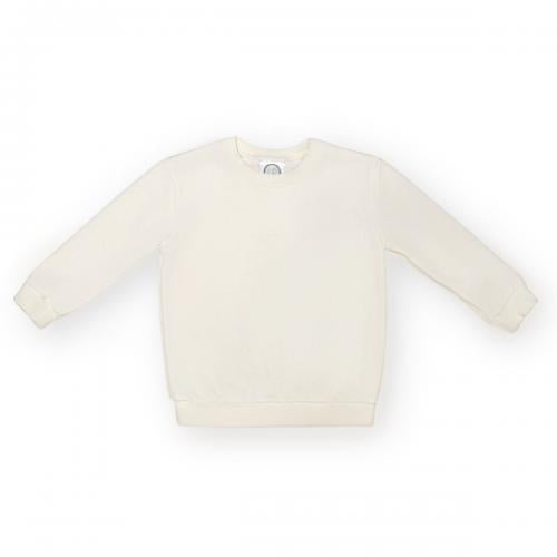 18M Unisex Sleeve Cream Sweatshirt