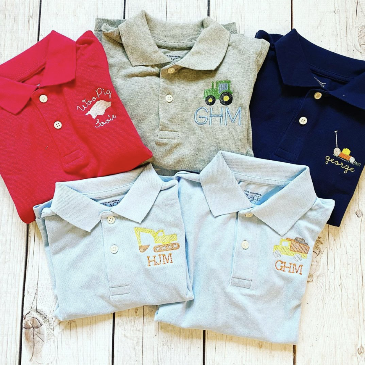Toddler Short Sleeve Polos