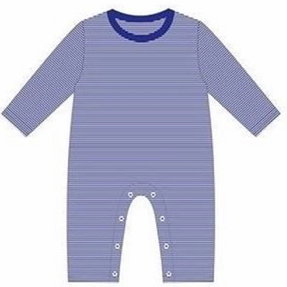 2T Royal Blue Boys Long Rompers