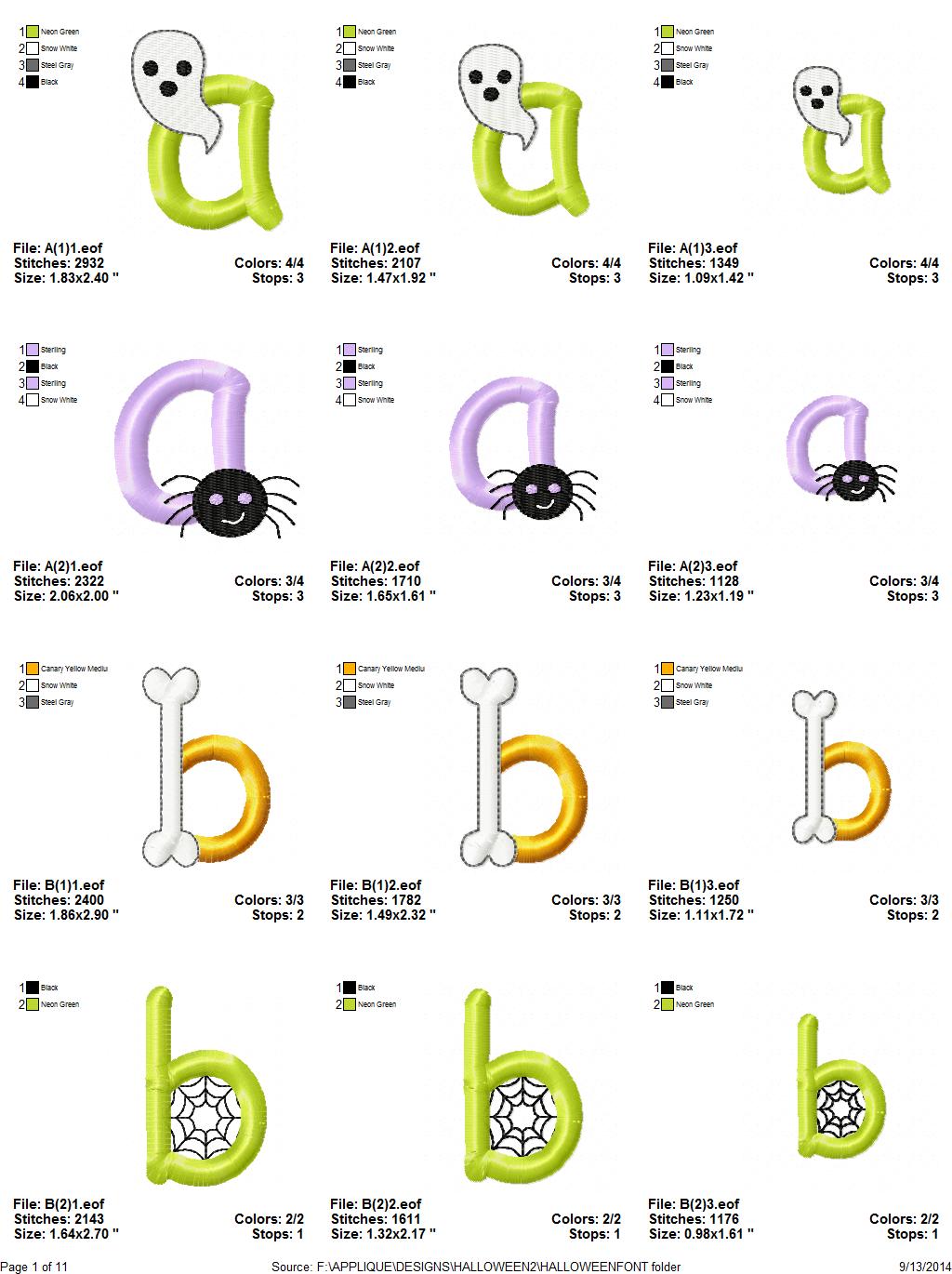 Halloween Name *Design Only*