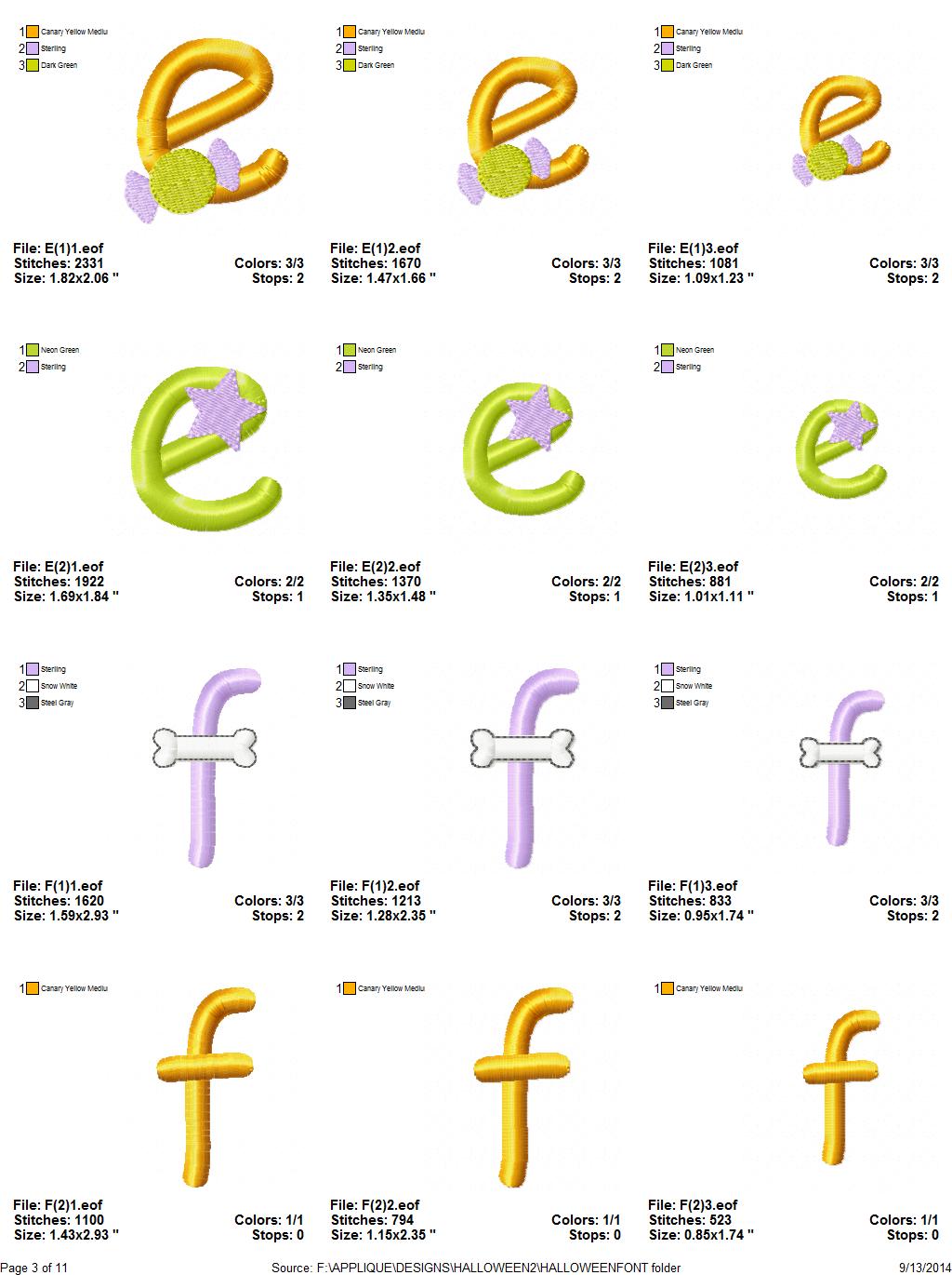 Halloween Name *Design Only*