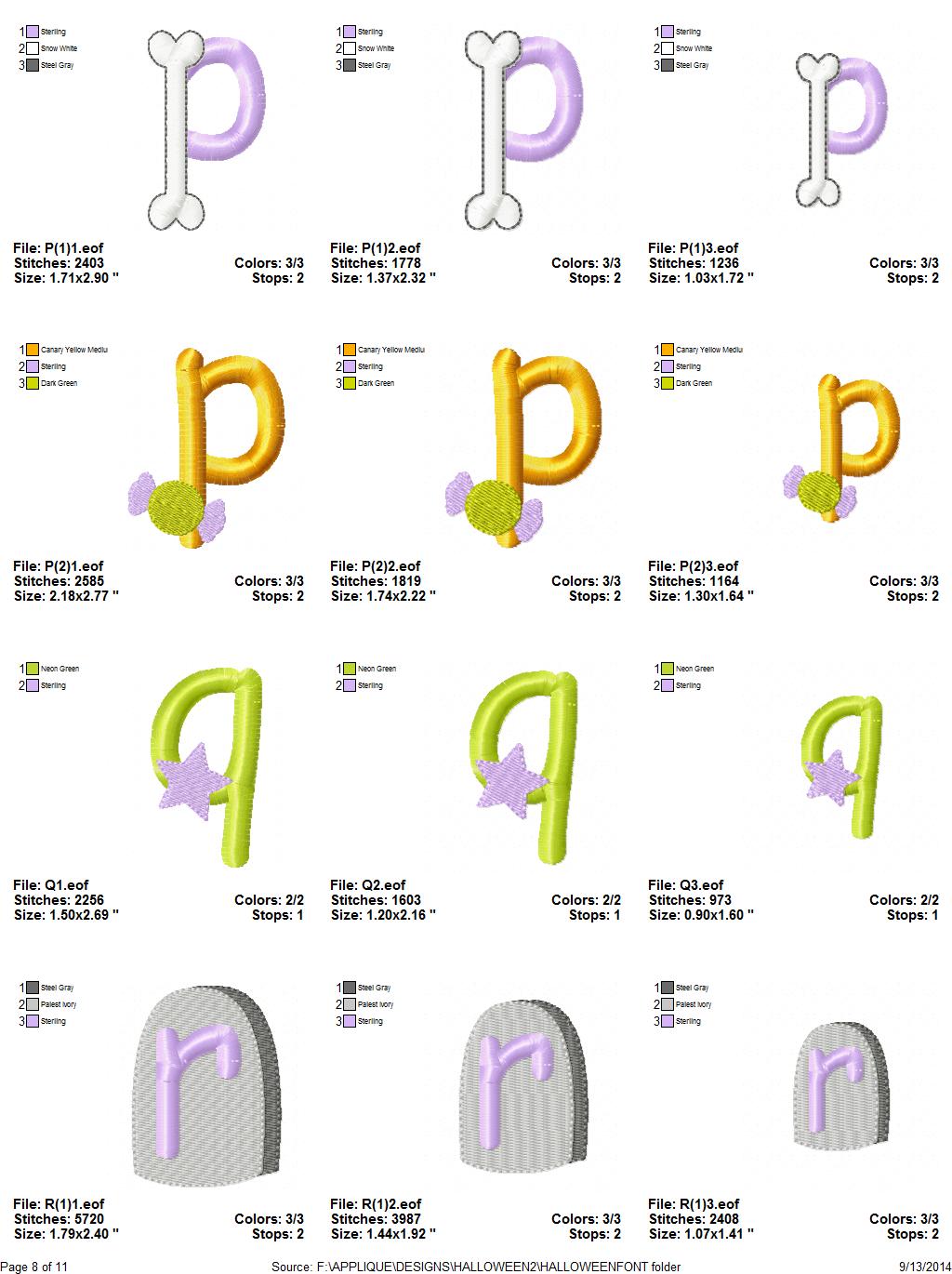 Halloween Name *Design Only*