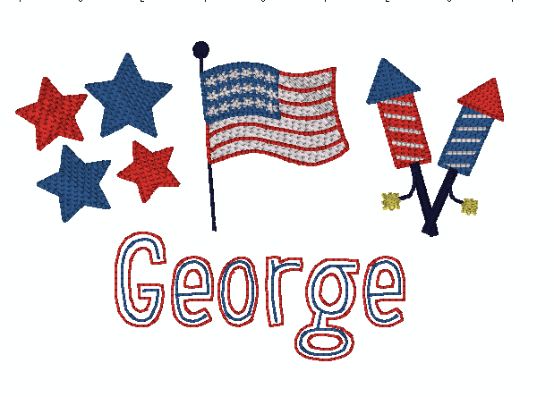 4th of July Trio *Design Only*