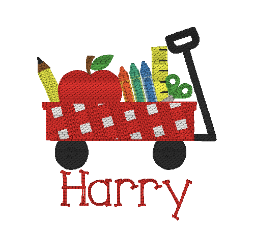 School Wagon*Design Only*