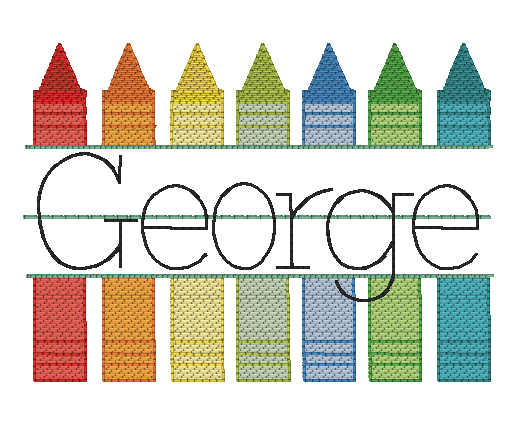 Crayon Row*Design Only*