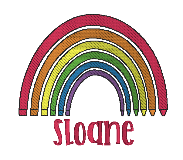 Crayon Rainbow*Design Only*