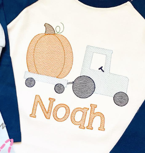 Pumpkin Tractor *Design Only*