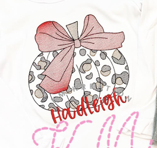 Leopard Pumpkin*Design Only*