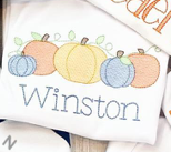 Pumpkin Row Boy*Design Only*
