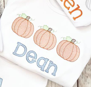 Unisex Pumpkin Trio*Design Only*