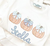 Pumpkin Bow Trio*Design Only*