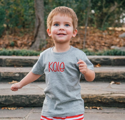Boy's Custom Short Sleeve Shirt