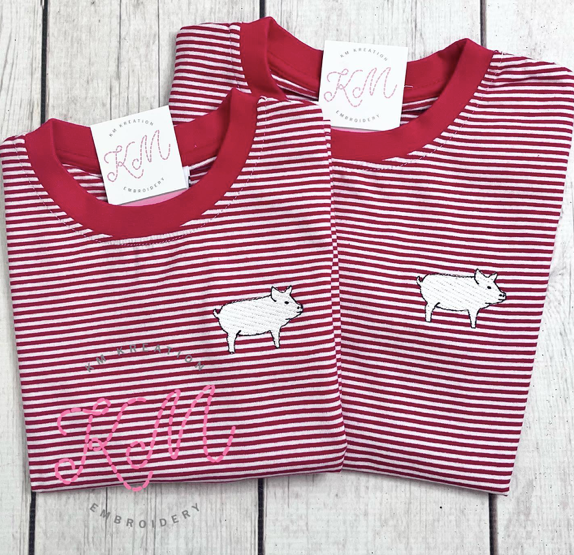 5T Red Stripe T-Shirt