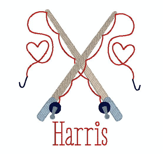 Reeling in the Love Sketch *Design Only*