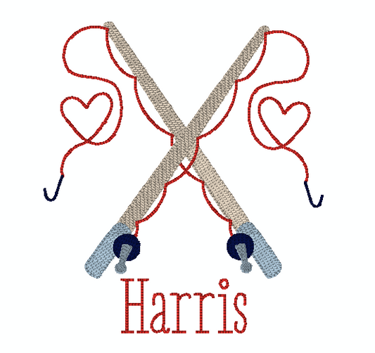 Reeling in the Love Sketch *Design Only*