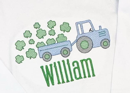 Shamrock Tractor Sketch *Design Only*