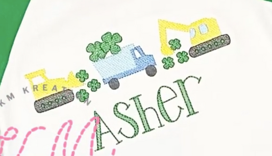 Shamrock Construction Trio Sketch *Design Only*