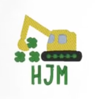 Shamrock Excavator Mini Polo *Design Only*