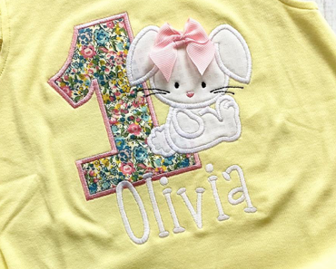 Some "Bunny's" Birthday Appliqué **DESIGN ONLY**