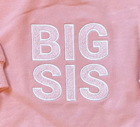 Big Sis Block Embroidery **DESIGN ONLY**
