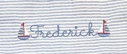 Sweet Mini Sailboat Embroidery**DESIGN ONLY**