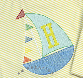 Sailboat Sketch**DESIGN ONLY**