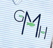 Fishy Stack Straight Mono**DESIGN ONLY**