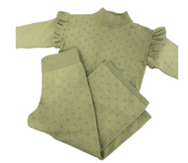 Pointelle Knit Set (2 Pieces) *HAMPTON JAMES ROLLNECK PREORDER 26*