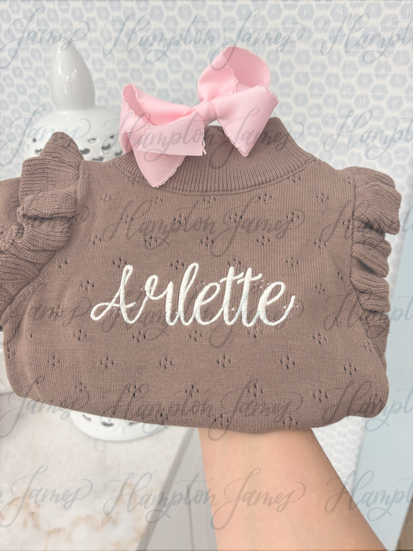 Pointelle Knit Set (2 Pieces) *HAMPTON JAMES ROLLNECK PREORDER 26*