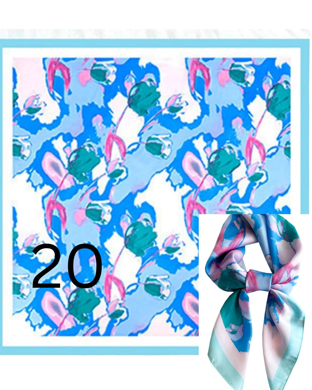 DISH Palm Royale Personalized Scarves *PREORDER FOR EVENT APRIL 23*