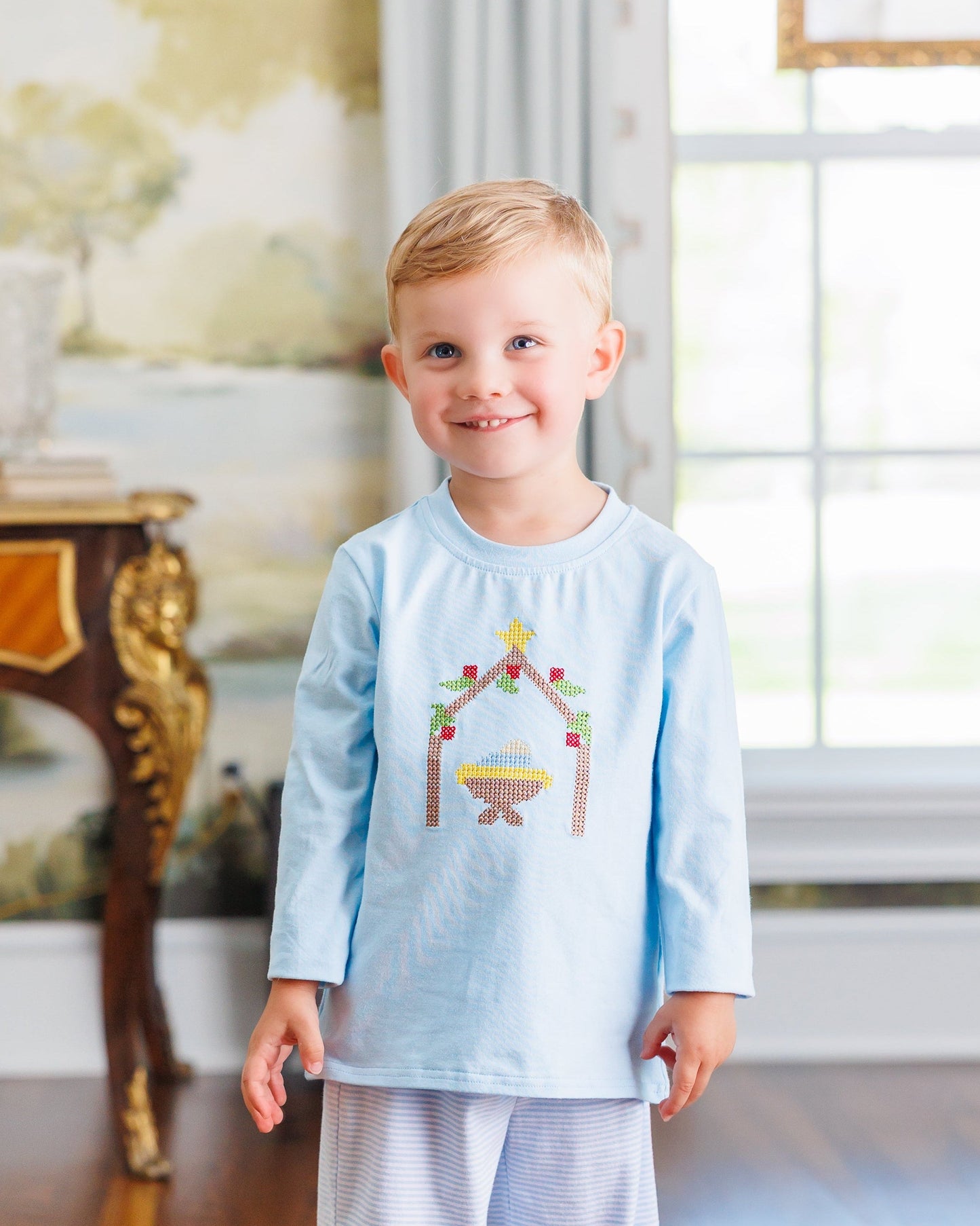 Away In A Manger Shirt *Jelly Bean Christmas Preorder 26*