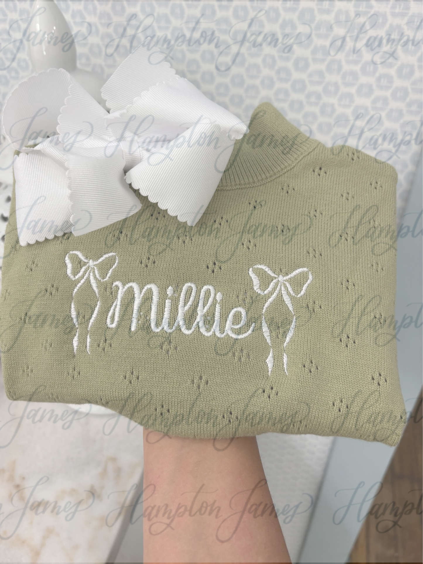 Pointelle Knit Set (2 Pieces) *HAMPTON JAMES ROLLNECK PREORDER 26*