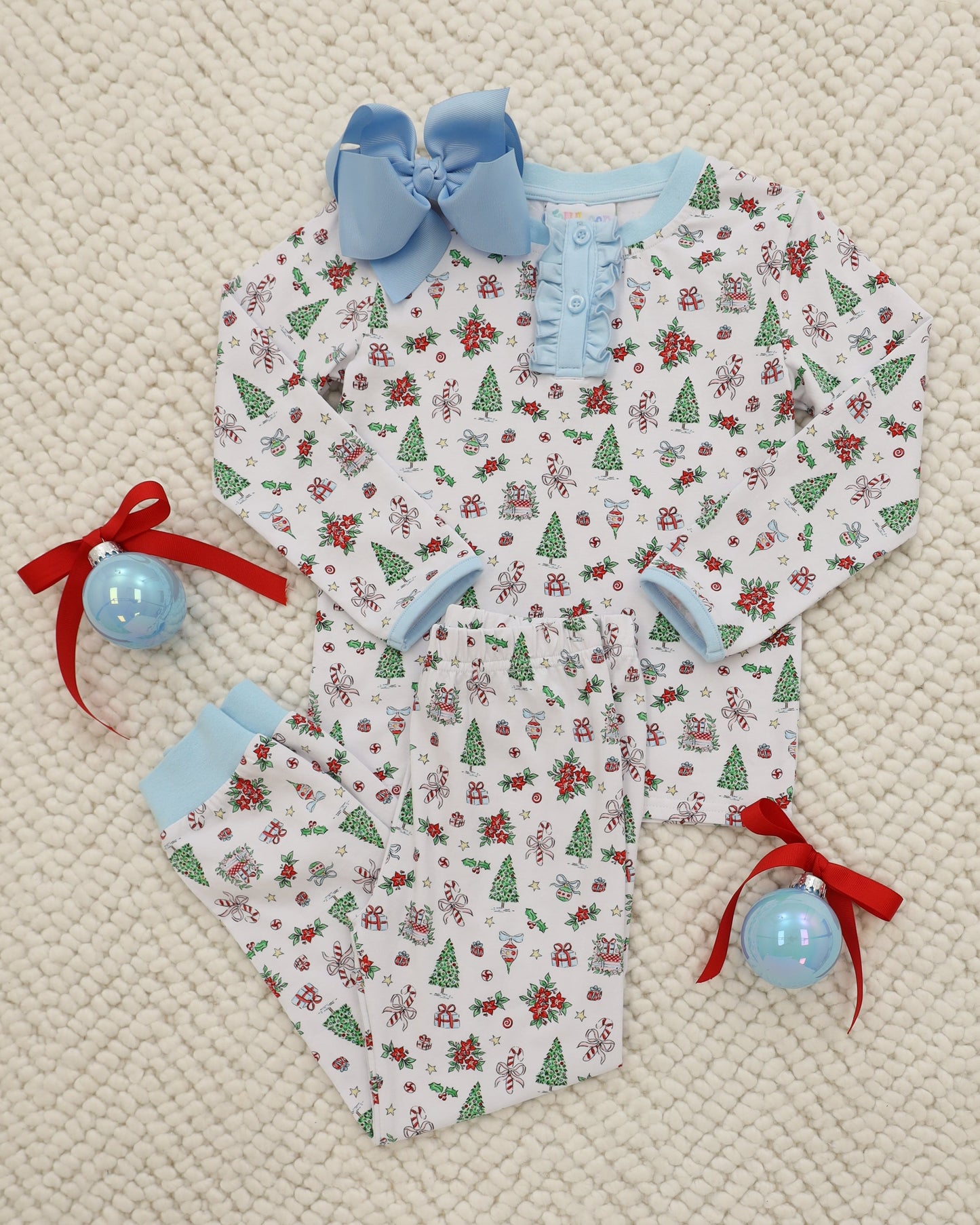 Christmas Tidings Noelle Long Sleeve Set *Jelly Bean Christmas Preorder 26*