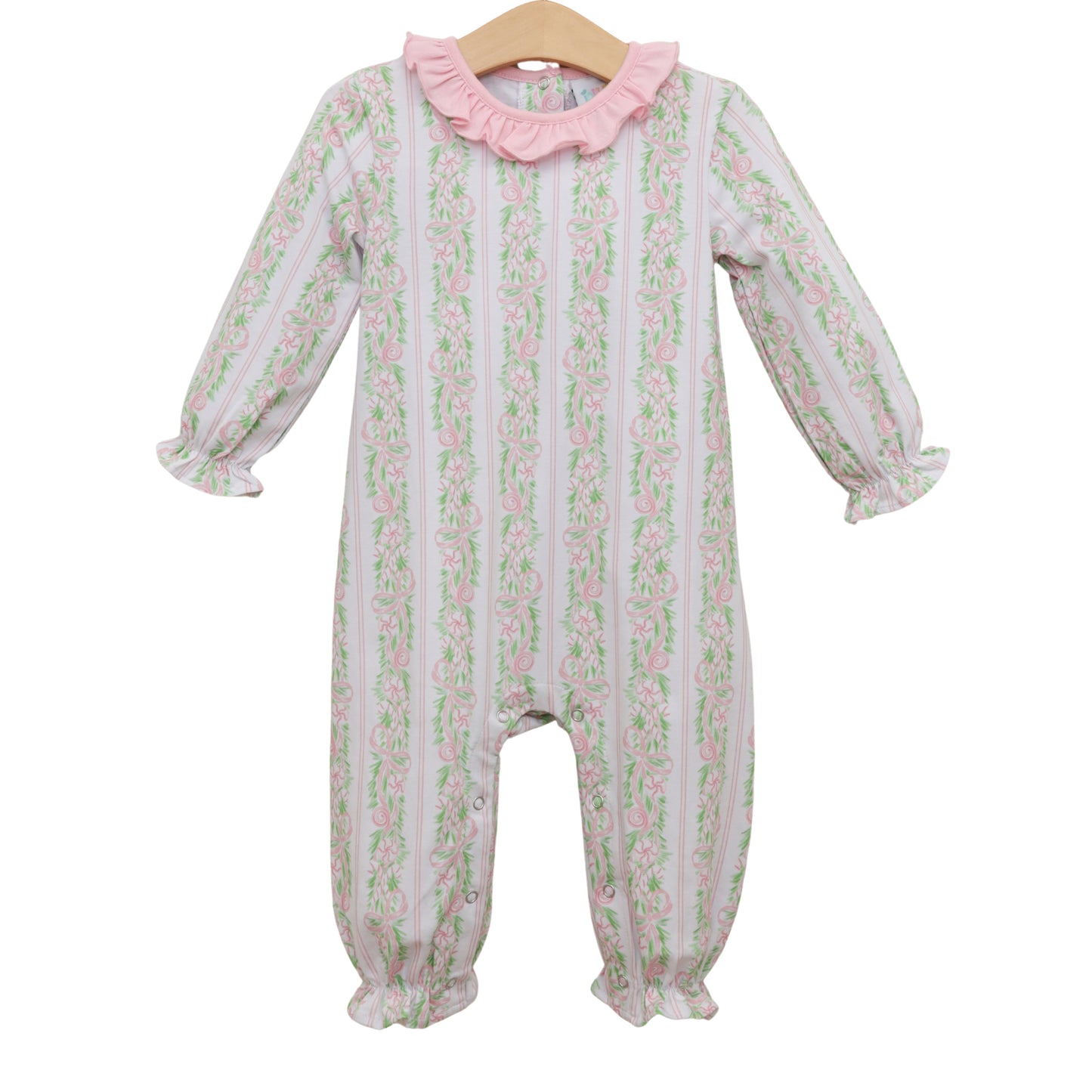Blush and Boughs Emily Romper *Jelly Bean Christmas Preorder 26*