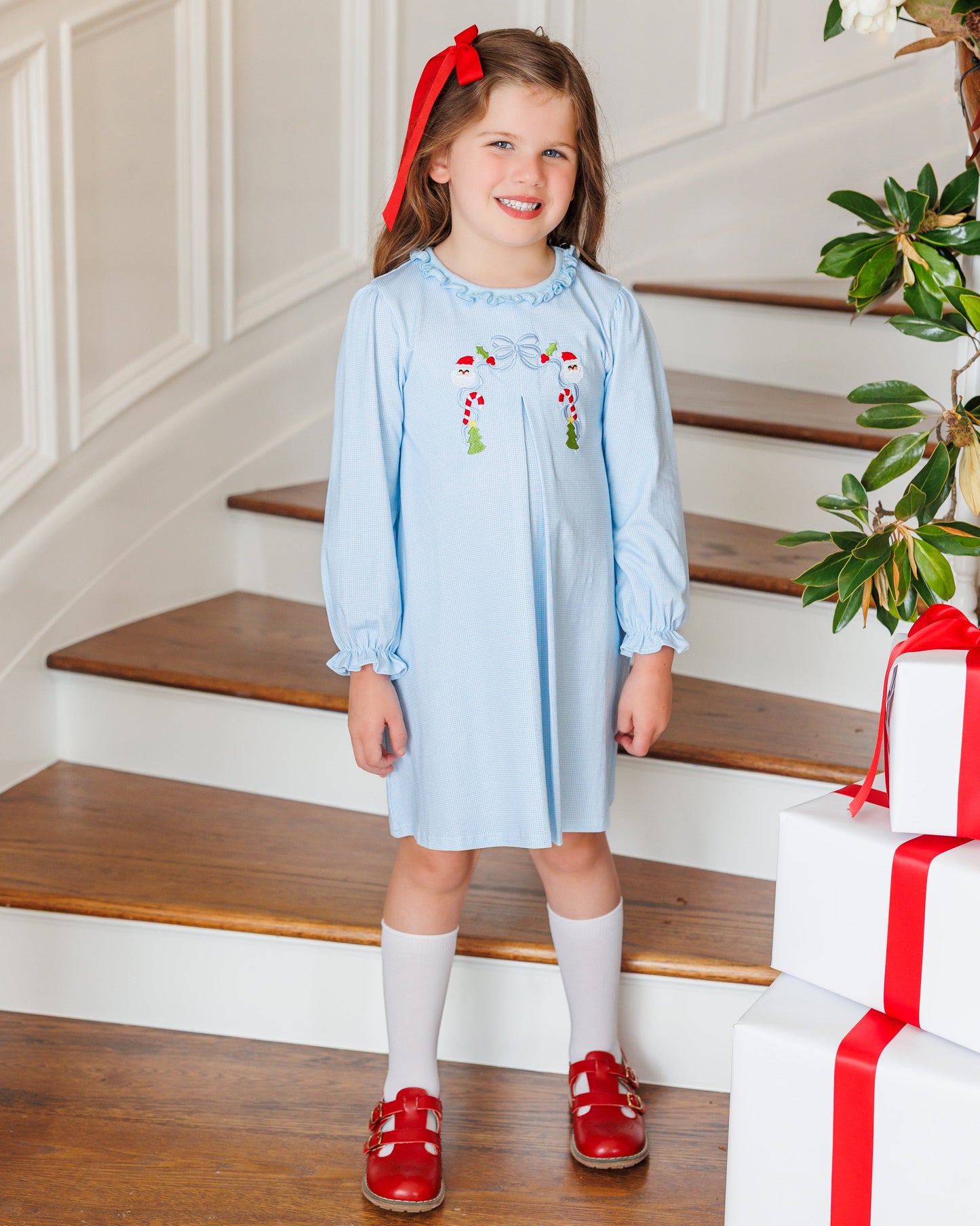 A Classic Christmas Pleat Dress *Jelly Bean Christmas Preorder 26*