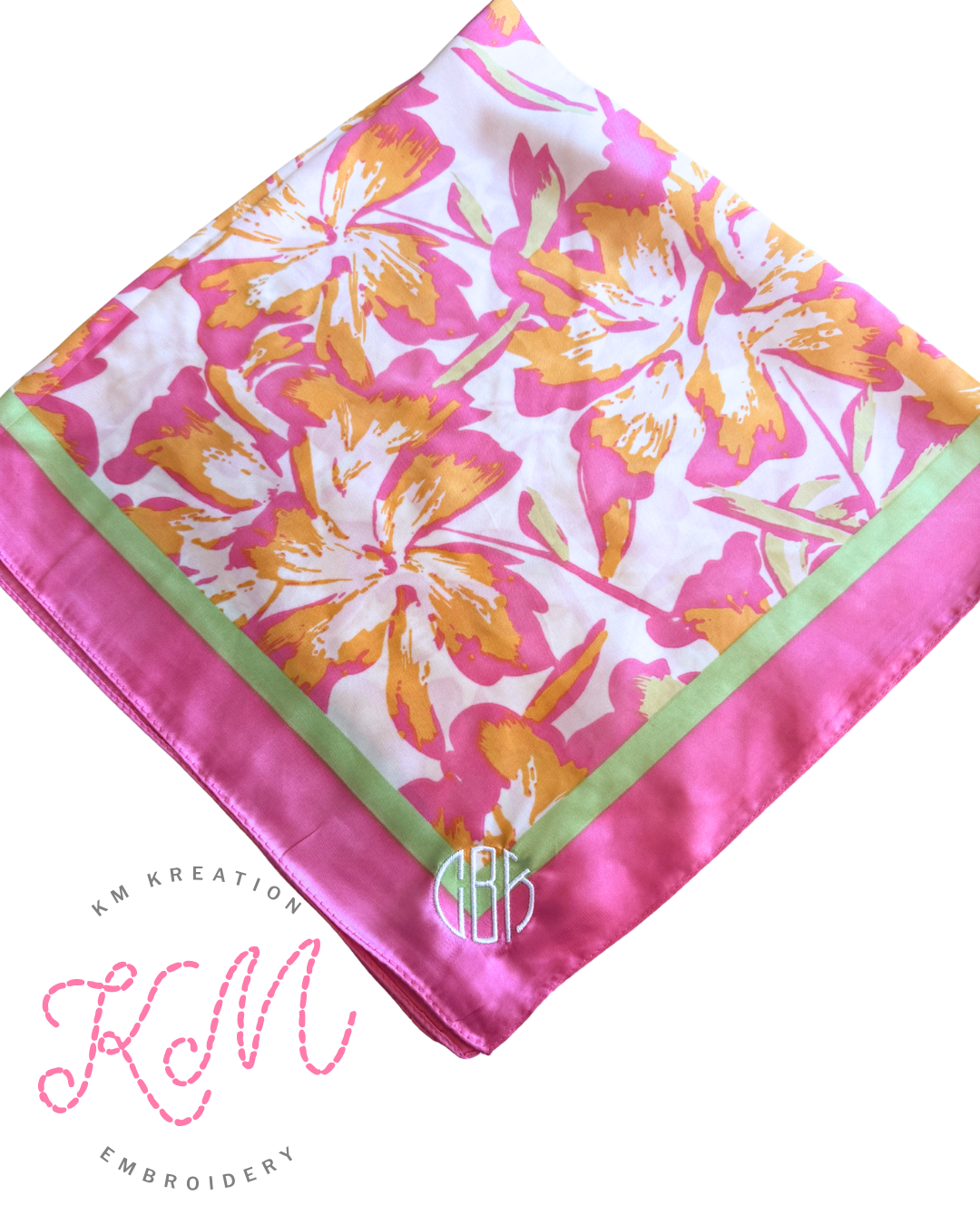 DISH Palm Royale Personalized Scarves *PREORDER FOR EVENT APRIL 23*